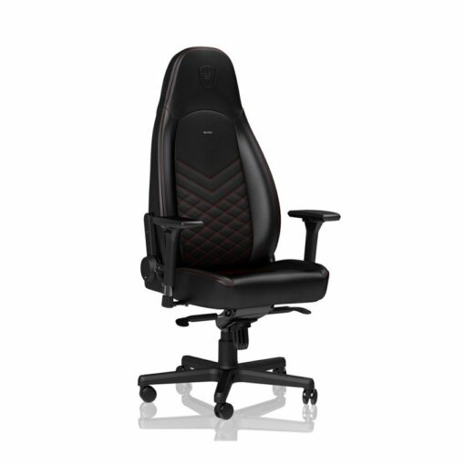 Ghế gaming NobleChairs ICON PU Series Black - Red chính hãng | Nguyễn Vũ Store