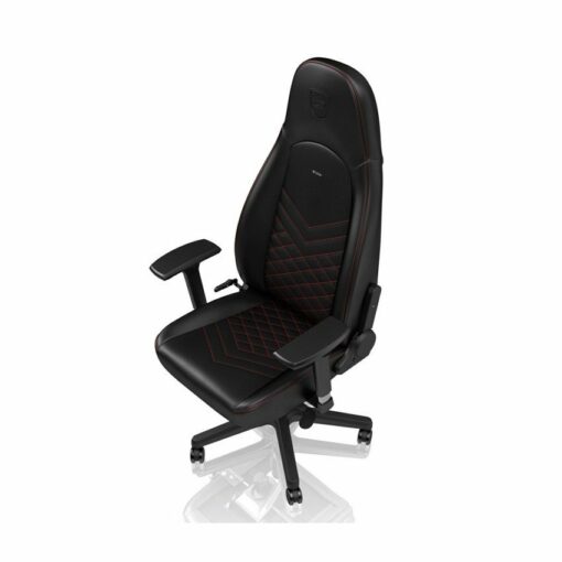 Ghế gaming NobleChairs ICON PU Series Black - Red chính hãng | Nguyễn Vũ Store