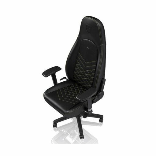 Ghế gaming NobleChairs ICON PU Series Black - Gold chính hãng | Nguyễn Vũ Store