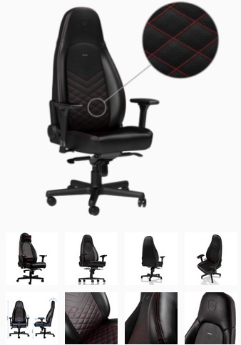 Ghế gaming NobleChairs ICON PU Series chính hãng | Nguyễn Vũ Store