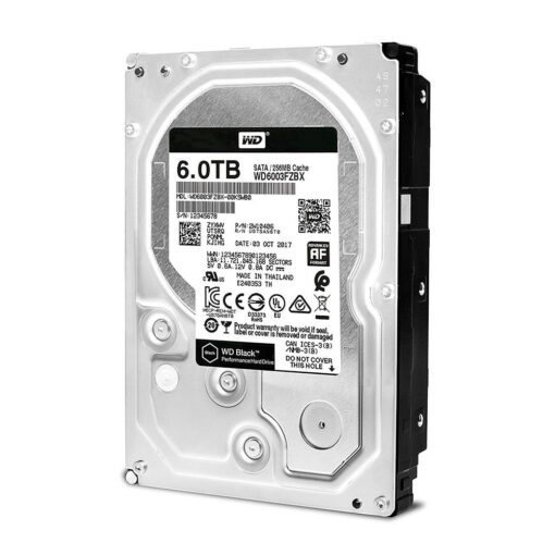Ổ cứng HDD Western Digital Black 6TB 3.5" SATA 3 - WD6003FZBX