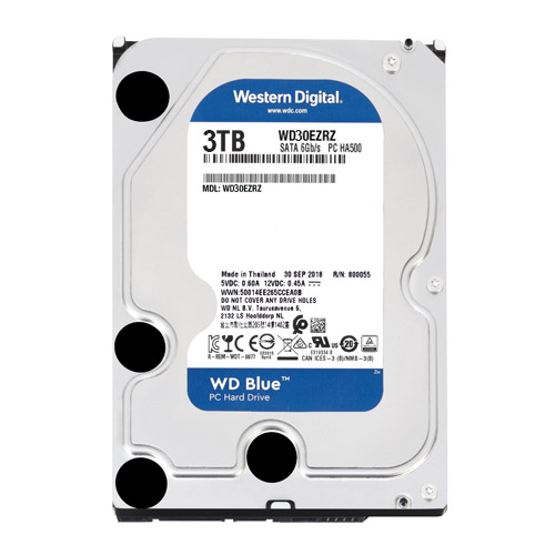 Ổ cứng HDD Western Digital Blue 3TB 3.5" SATA 3 - 5400RPM
