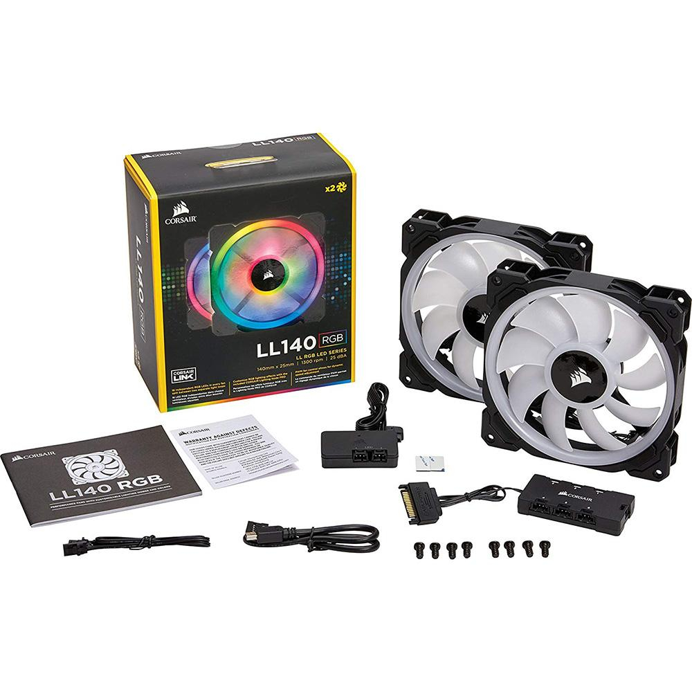 Fan Corsair LL140 RGB (2 Fan - Lighting) | Nguyễn Vũ Store