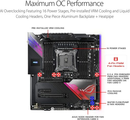 Mainboard Asus X299 ROG Rampage VI Extreme Encore - Ảnh 2