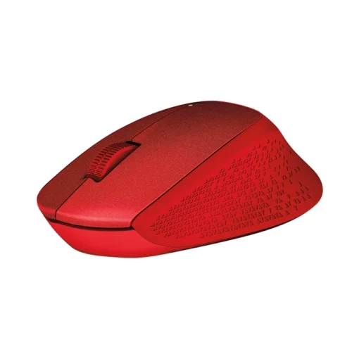 Chuột không dây Logitech M331 Silent Đỏ