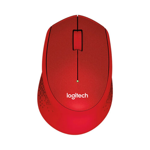 Chuột không dây Logitech M331 Silent Đỏ