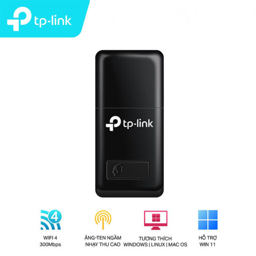 USB Wifi TP-Link TL-WN823N - Chuẩn N tốc độ 300Mbps