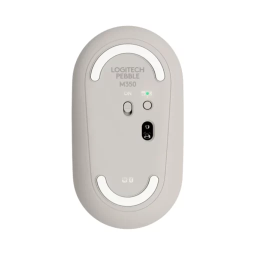 Chuột không dây Logitech Pebble M350 Sữa hạnh nhân