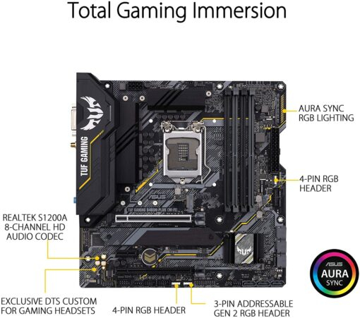 Mainboard Asus TUF Gaming B460M-PRO (WIFI) - Ảnh 4