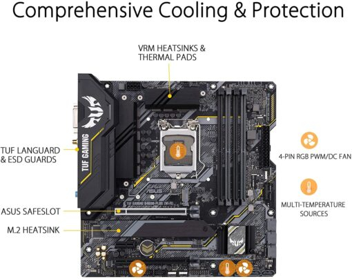 Mainboard Asus TUF Gaming B460M-PRO (WIFI) - Ảnh 6