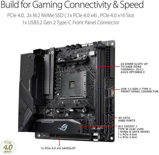Mainboard Asus ROG STRIX B550-I GAMING (Socket AM4) - Ảnh 5