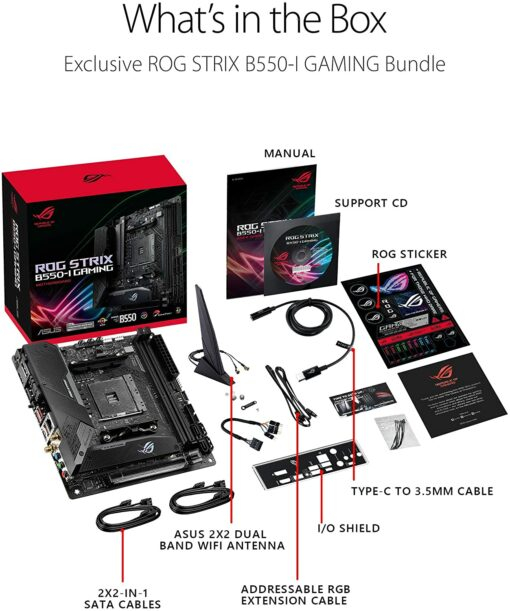 Mainboard Asus ROG STRIX B550-I GAMING (Socket AM4) - Ảnh 7