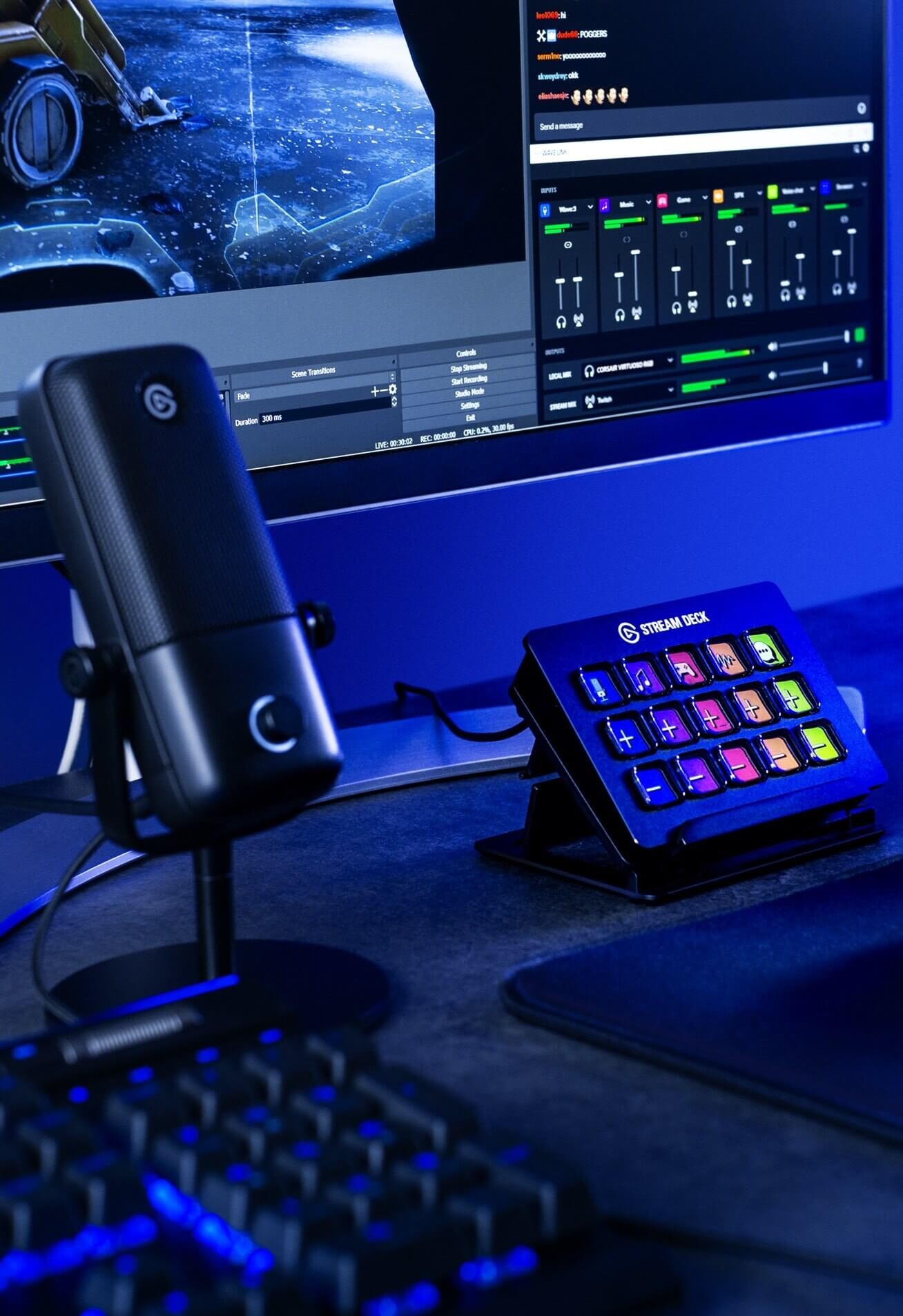 Thiết bị Livestream Elgato Gaming Microphone WAVE:3 giá tốt | Nguyễn Vũ Store