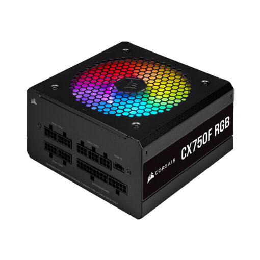 Nguồn máy tính Corsair CX750F RGB Black Plus Brozen - Full Modul - Ảnh 2