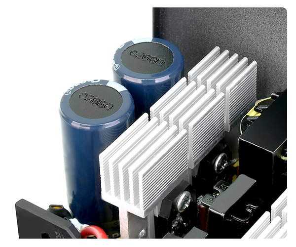Nguồn Thermaltake Litepower 450W Các thành phần chất lượng cao