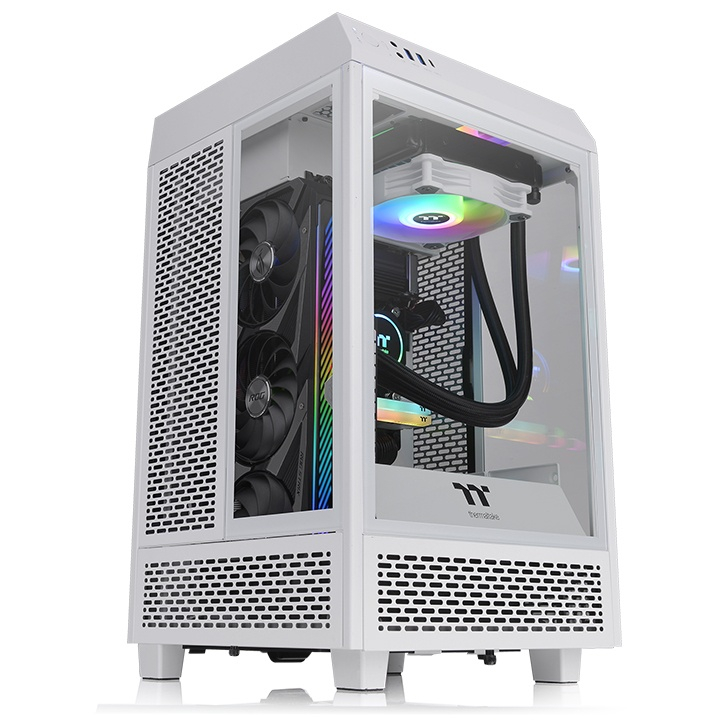 Case Thermaltake The Tower 100 Tấm kính cường lực với tầm nhìn toàn cảnh