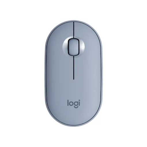 Chuột không dây Logitech Pebble M350 Xanh xám