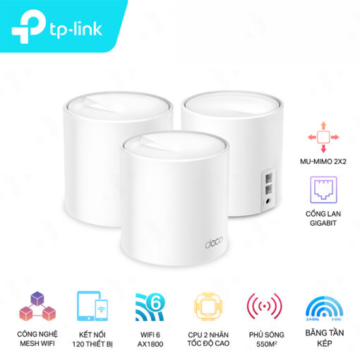 Wifi Mesh Tp-Link Deco X20 WIFI 6 AX1800