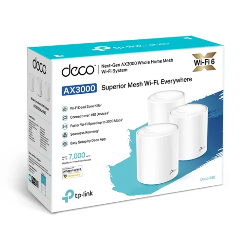 Wifi Mesh Tp-Link Deco X60 WIFI 6 AX3000 giá rẻ tại Cần Thơ