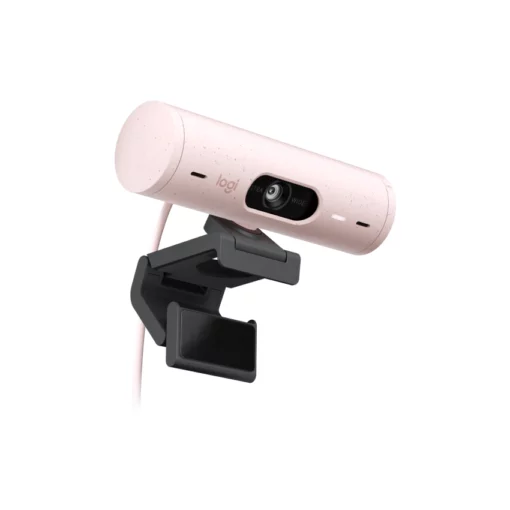 Webcam Logitech BRIO 500 Hồng