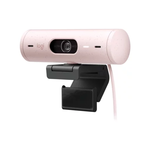 Webcam Logitech BRIO 500 Hồng