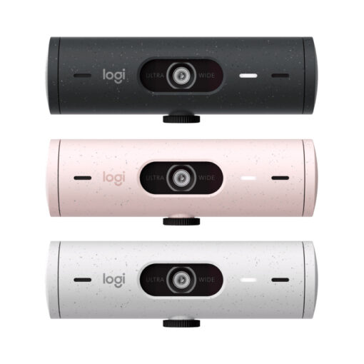 Webcam Logitech BRIO 500 Xám/Trắng/Hồng