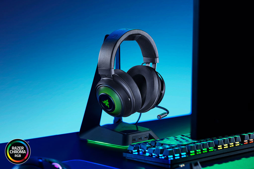 Tai nghe gaming Razer Kraken Ultimate ANC Microphone Black chính hãng