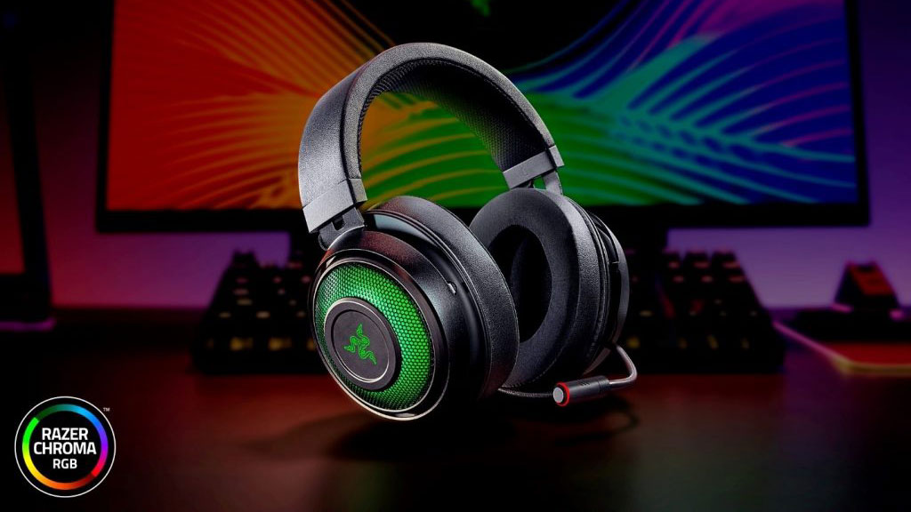 Tai nghe gaming Razer Kraken Ultimate ANC Microphone Black | Nguyễn Vũ Store