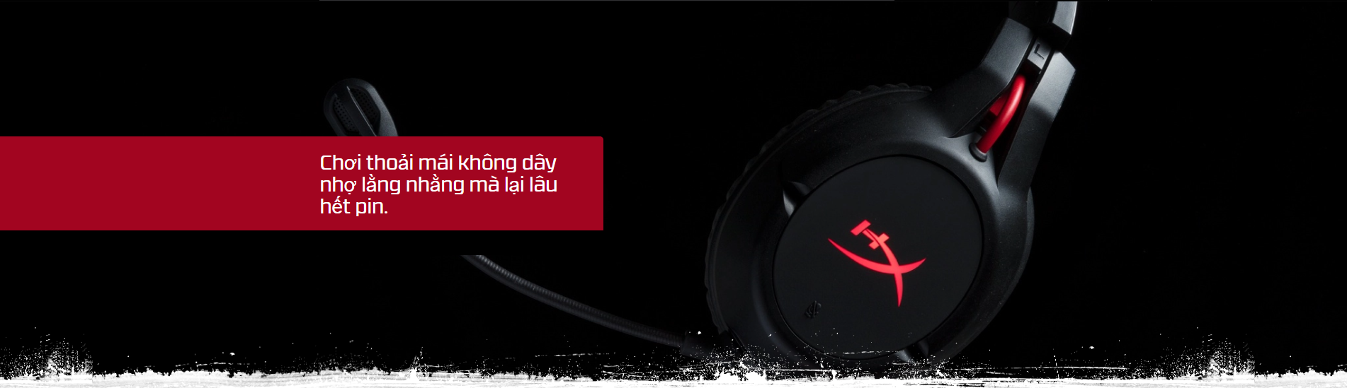 Tai nghe HyperX Cloud Flight Wireless