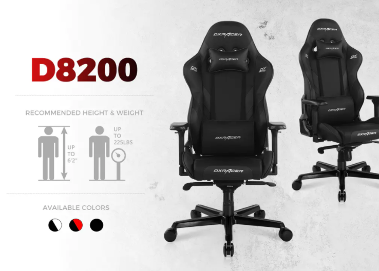 Ghế gaming DXRACER GC G001 N B2