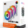 Bộ Fan XIGMATEK STARZ X20A ARTIC ARGB (EN46782) - PACK x3, CONTROLLER