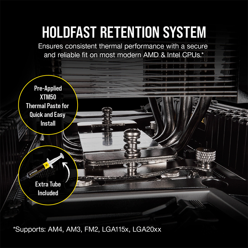 Tản nhiệt khí Corsair A500 - Ảnh 6