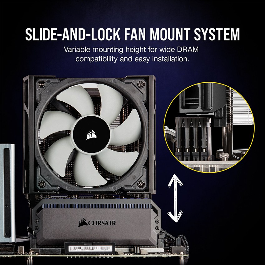 Tản nhiệt khí Corsair A500 - Ảnh 4