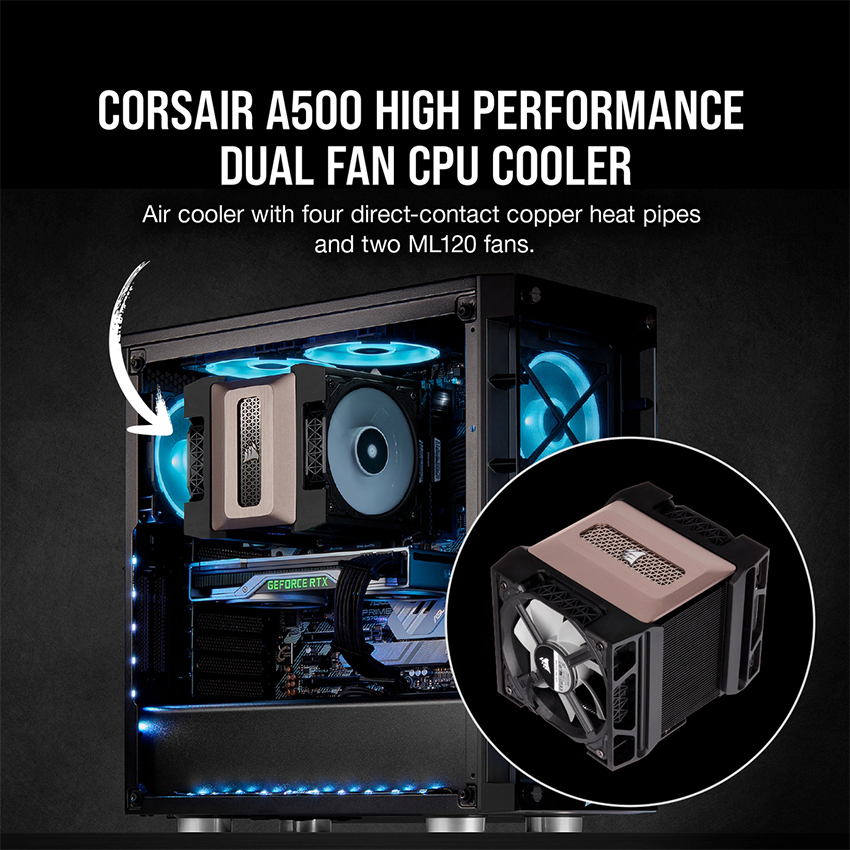Tản nhiệt khí Corsair A500 - Ảnh 2