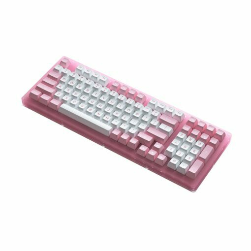 Bàn phím cơ AKKO ACR98 Pink (Hotswap / RGB / AKKO CS sw Jelly Pink) màu hồng dễ thương