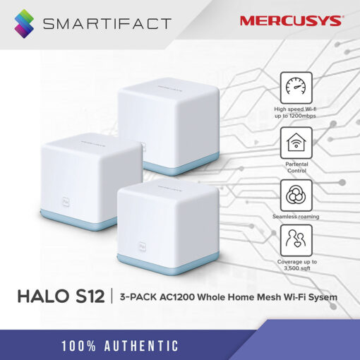 Wifi Mesh Mercusys Halo S12