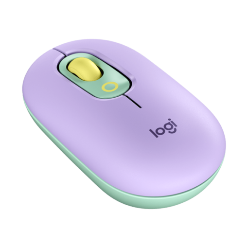 Logitech POP Mouse with Emoji Tím