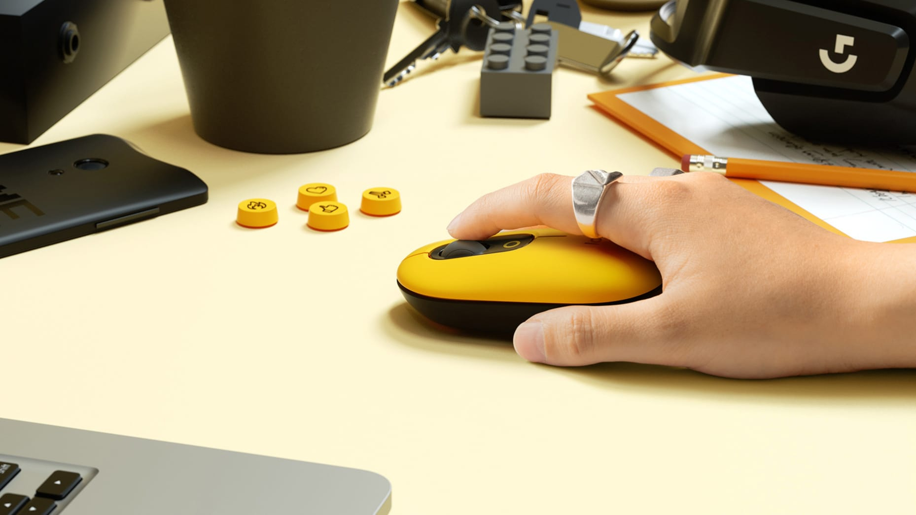 Logitech POP Mouse with Emoji