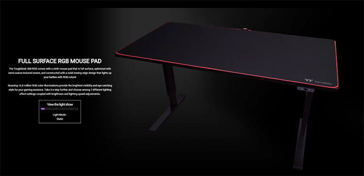 Bàn gaming ToughDesk 300 RGB giá tốt nguyễn vũ store 5