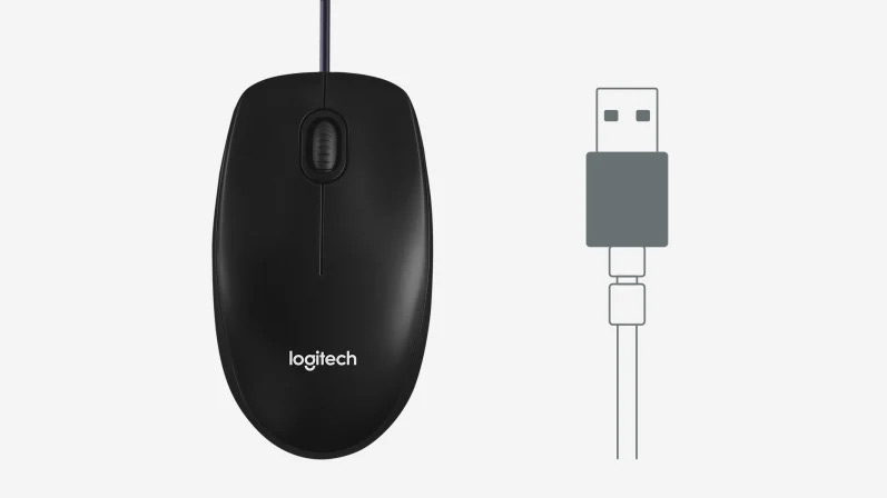 Chuột văn phòng Logitech M100R giá tốt tại Cần Thơ