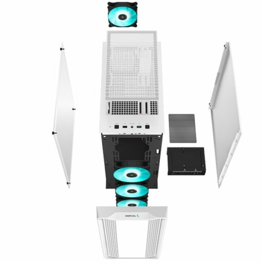 Case máy tính DEEPCOOL CC560 ATX Trắng Chính hãng