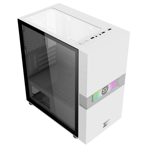 Vỏ máy tính Xigmatek Fadil 1F trắng chính hãng tại Cần Thơ
