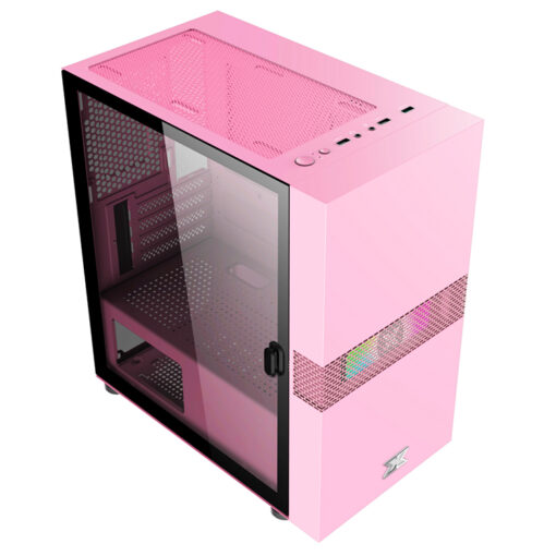 Vỏ máy tính Xigmatek Fadil 1F hồng chính hãng tại Cần Thơ