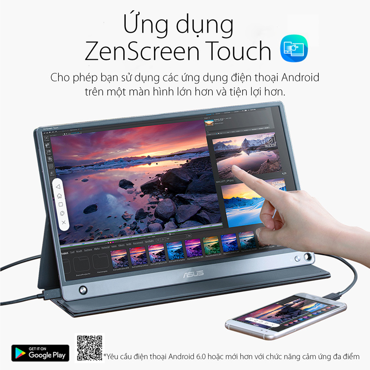 Màn hình cảm ứng di động Asus MB16AMT chính hãng