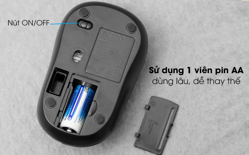 Chuột không dây Rapoo M10 Plus Nguyễn Vũ Store