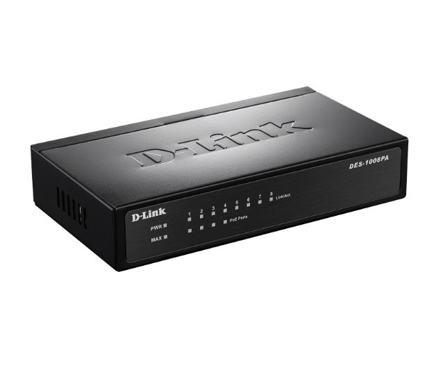 Thiết bị chia mạng D-link DES-1008PA POE Nguyễn Vũ Store Chính hãng