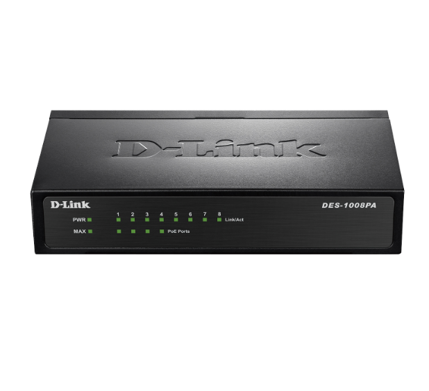 Thiết bị chia mạng D-link DES-1008PA POE Nguyễn Vũ Store Chính hãng
