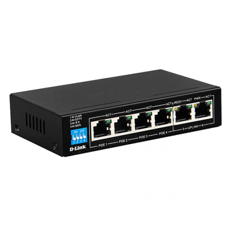 Thiết bị chia mạng Dlink DGS-F1006P-E Nguyễn Vũ Store