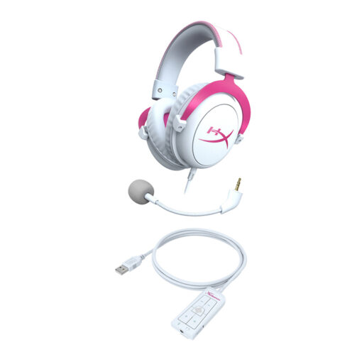 Tai nghe gaming HyperX Cloud II Pink Chính hãng