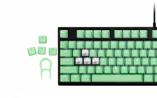 Corsair Keycap PBT Double-Shot PRO TBD Mint Gía tốt